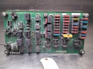Liebherr Fuse and Relay board